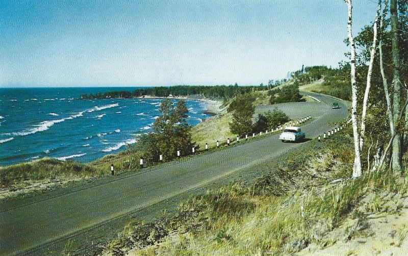 Birch Creek Cabins - Vintage Postcard (newer photo)